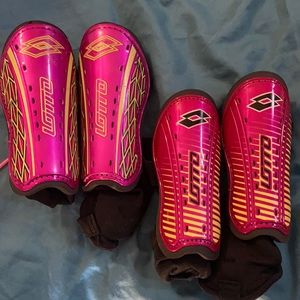 Shin guards girls size small and medium